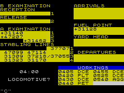 Screen from Stratford Depotmaster