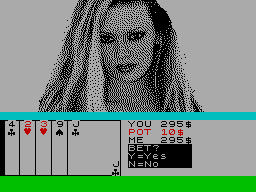 Screen from Strip Poker 3000