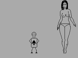 Screen from The Strip Poker Demo