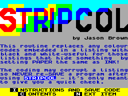 Screen from Stripcol