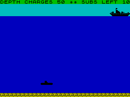 Screen from Sub Chase