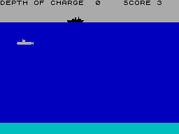 Screen from Submarine