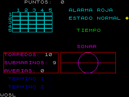 Screen from Submarino