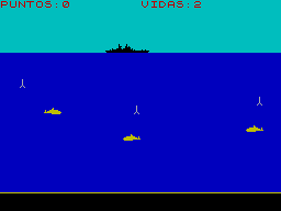 Screen from Los Submarinos