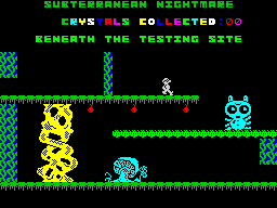 Screen from Subterranean Nightmare