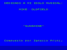 Screen from Sunshine