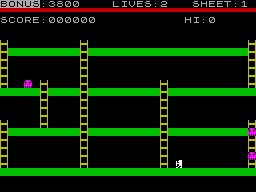 Screen from Super Digger + Chase