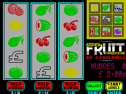 Screen from Super Fruit Machine
