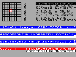 Screen from Super Gen