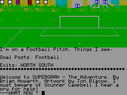 Screen from Super Gran - The Adventure