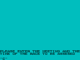 Screen from Super Handicap