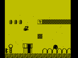 Screen from Super Mario Bros.