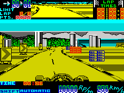 Screen from Super Monaco GP