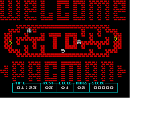 Screen from Super Pacman