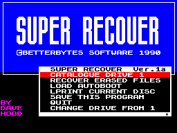 Screen from Super Recover