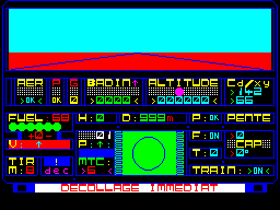 Screen from Super Sabre