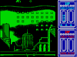 Screen from Super Space Invaders