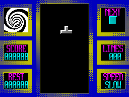 Screen from Super Tetris