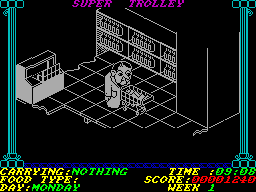 Screen from Super Trolley