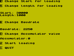 Screen from Superbaud