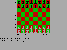 Screen from Superchess