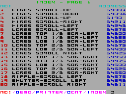 Screen from Supercode