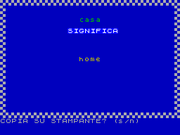 Screen from Superdizionario