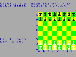 Screen from Superscacchi