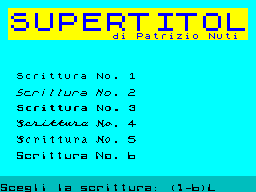 Screen from Supertitol