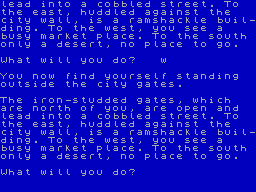 Screen from Sword