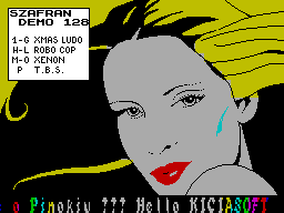 Screen from Szafran Demo