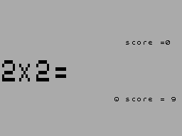 Screen from Tables