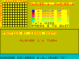 Screen from Tactics