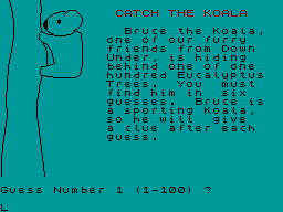 Screen from Take 2: Spectrum Safari + Winged Warlords