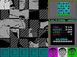 Screen from Talking Hedz