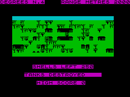 Screen from Tank Battle