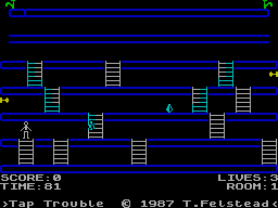 Screen from Tap Trouble