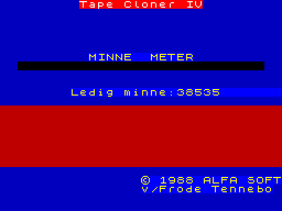 Screen from Tape Cloner IV