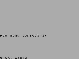 Screen from TasWord 2 Patch