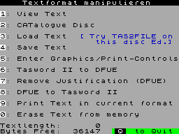 Screen from Tasdfue