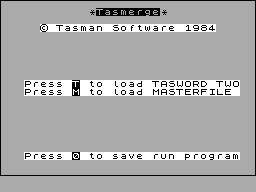 Screen from Tasmerge