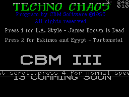 Screen from Techno Chaos