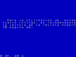 Screen from Teclastick