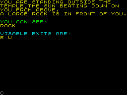 Screen from Temple Terror