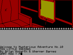 Screen from Ten Little Indians