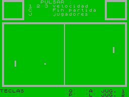 Screen from Tenis