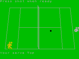 Screen from Tennis