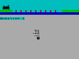 Screen from Tens and Units Subtraction
