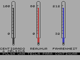 Screen from Termometro