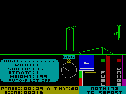 Screen from Terrahawks